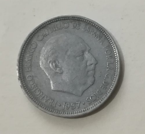 Moneda 5 Pesetas  Franco