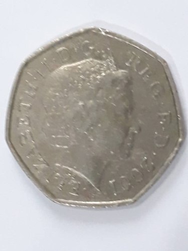 Moneda 50 Pound United Kingdom 