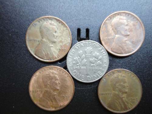 Monedas De 1 Centavo 10 Centavos