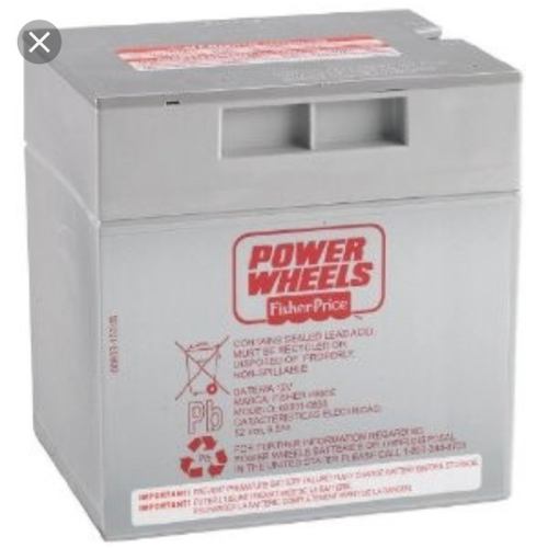 Requiero Bateria Power Wheels De Fisher Price