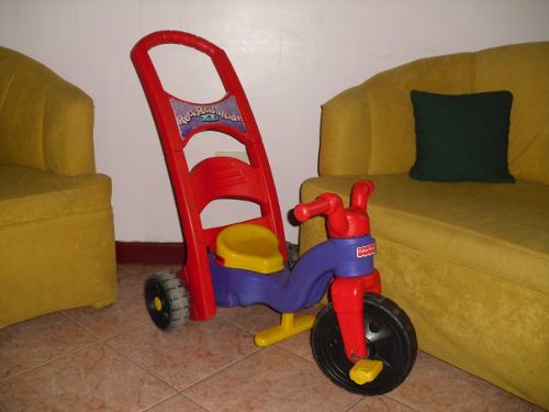 Triciclo Fisher Price 3 En 1.