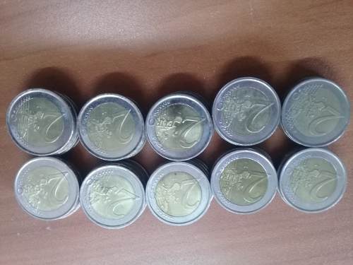Vendo 100 Monedas De 2 Euros Antiguas