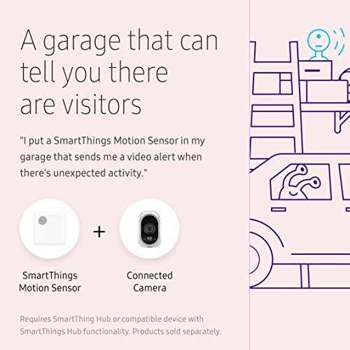 Audio Video Sensor Movimiento Para Samsung Smartthings Amz