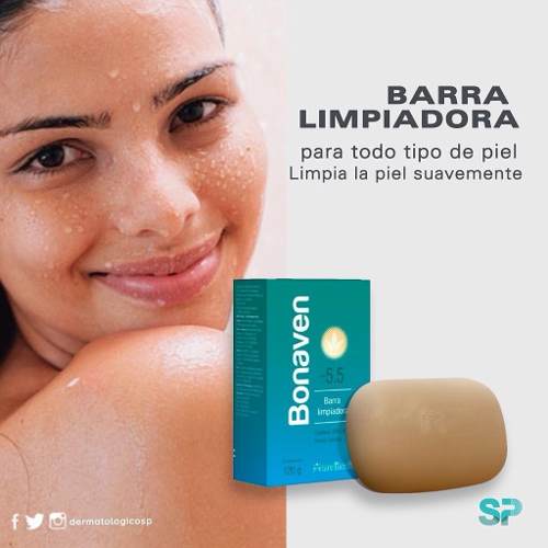 Barra Limpiadora Bonaven Ph 5.5 Contiene 50% Avena Coloidal