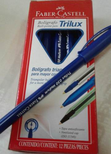 Bolígrafo Faber Castell Trilux 030 M