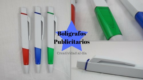 Bolígrafos O Lapiceros Para Publicidad 10unid.x Lo