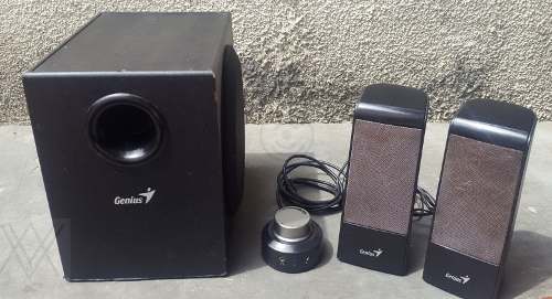 Cornetas Genius Con Bajo Modelo Sw-j Audio Hogar Pc