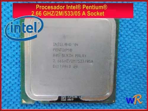 Procesador Intel® Pentium® 2.66 Ghz/2m/ A Socket