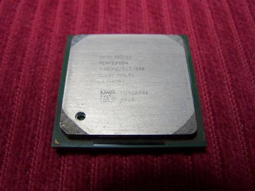 Procesador Intel Pentium 4 De 2.60 Ghz, 800 Bus De 478 Pines