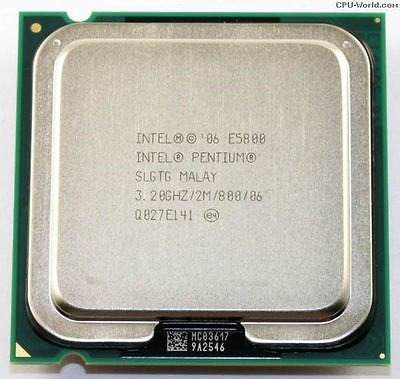 Procesadores Intel Pentium 4 Y Dual-core