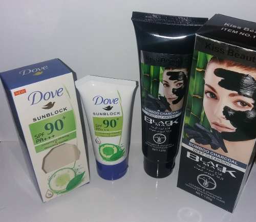 Protector Solar Dove Y Mascarilla Para Puntos Negros