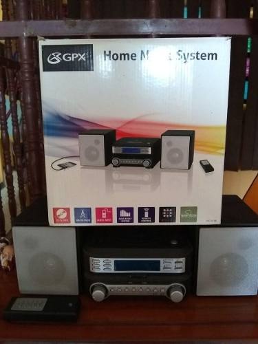 Reproductor De Cd Compacto Gpx Home Sistem