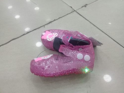 Zapatos De Plástico Para Niñas Con Luces Led