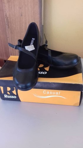 Zapatos Russo Escolares Talla 39 De Niña