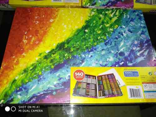 Colores Crayolas De 140 Piezas.