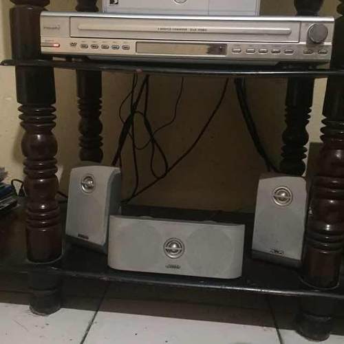 Home Theater Philips 5.1 De 5 Satélites, 5 Cornetas