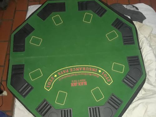 Mesa De Poker/blackjack Portatil