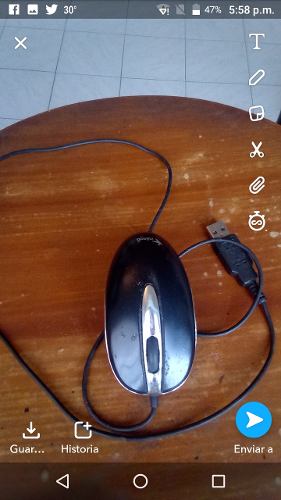 Mouse Marca Genius Optico Usado En Buena Condicion