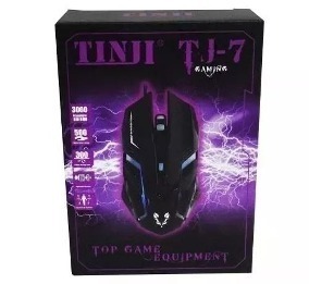 Mouse Optico Tj-7 Usb Luces Gammig Gammer C1