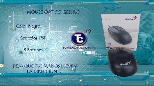Mouse Óptico Genius
