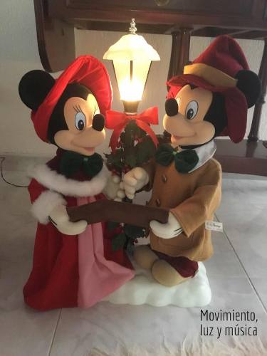 Muñecos De Navidad Música Y Movimiento Mickey Minnie