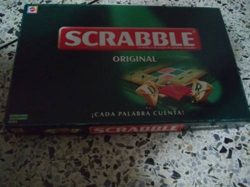 Scrabble Juego De Mesa Original Mattel