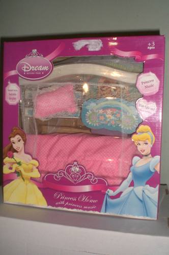 Cama Real Para Princesas Disney Y Barbie.