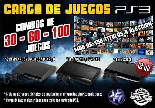 Carga De Juegos Digitales Play Station 3 - Ps3