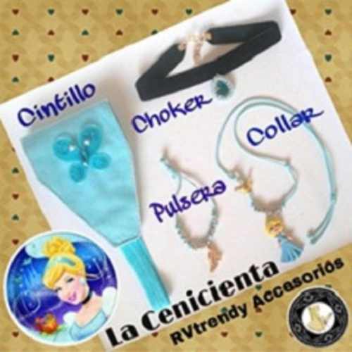 Kit De Accesorios Para Niñas La Cenicienta