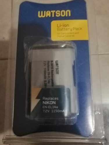 Lli-ion Bateria Para Camaras Nikon De 