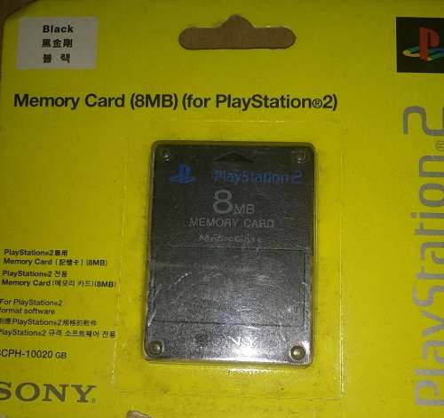 Memory Card Playstation 2 Original