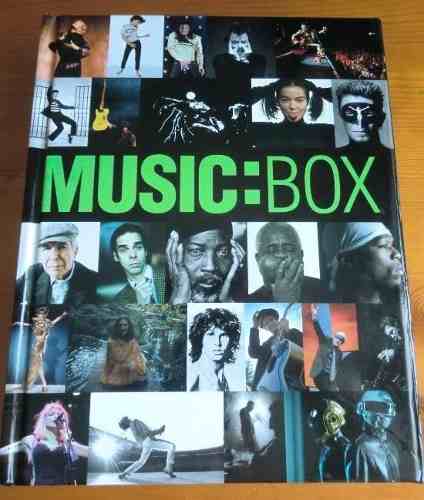 Music:box / Libro De Fotografìas De Rock Pop Reggae Jazz