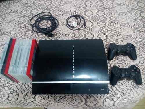 Play Station 3 Fat 80 Gb + 2 Controles