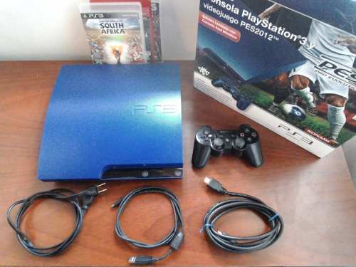 Playstation® 3 Slim 160 Gb (control + 3 Juegos + Hdmi)