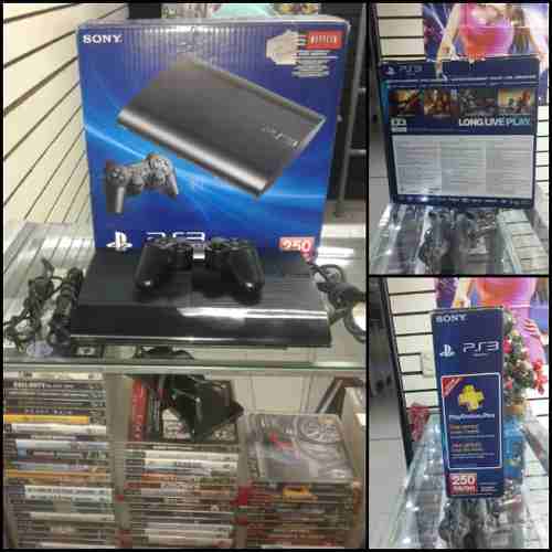 Playstation 3 Super S. 250gb (20 Juegos).