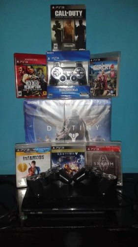 Ps3 - Playstation 3 Super Slim 500 Gb ¡¡ Oferta 200 Vrds