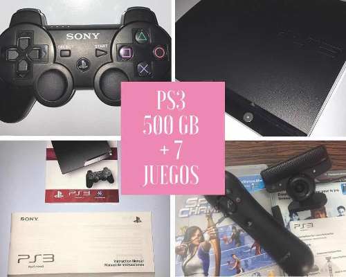 Psgb + 7 Juegos Playstation 3