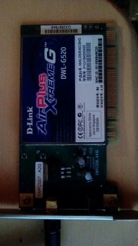 Tarjeta De Red Inalambrica D-link Pci