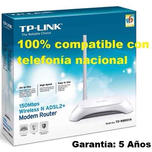 +_+_ Modem Router Tp-link Inalambrico Td-wn 2 En 1