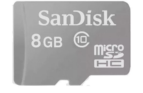 *4* Memoria Sandisk 8gb Micro Sd Adaptador Clase 10