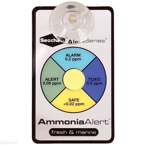 Seachem Ammonia Alert, Medidor Para Acuarios Dulces Y Sala