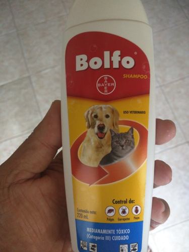 Shampoo Bolfo Bayer Control Garrapatas