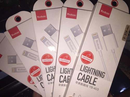 Cable Lightning iPhone Carga Rápida Yoobao Yb-410
