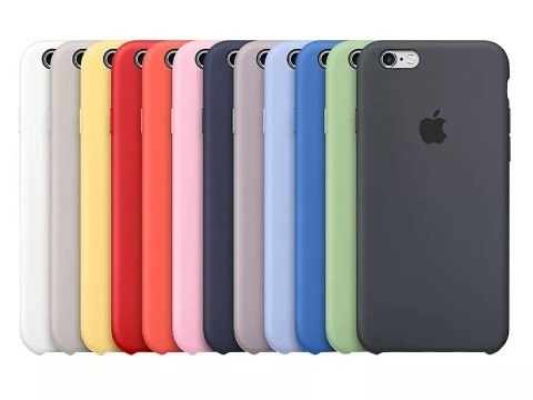Forros iPhone Silicone Case iPhone 5c 5s 5se 6 + 7 + 8 X Max