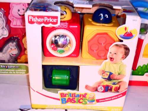 Juguete Para Bebes Bloques Fisher Price Nuevo Regalo 