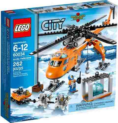 Lego City - Heligrua Artica 262 Piezas. Original.