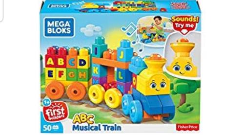 Lego Mega Blocks Mi Primer Tren Musical Abc Fisher Price