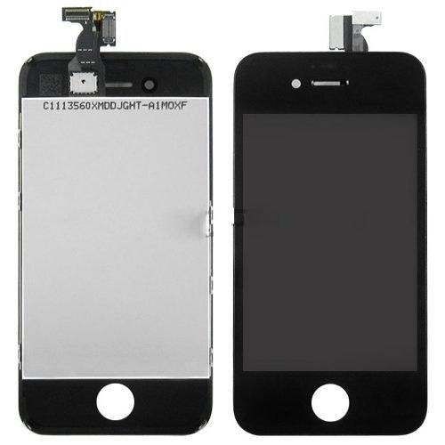 Pantalla iPhone 4s Y 4 Nueva Color Negro Y Blanco Instalamos