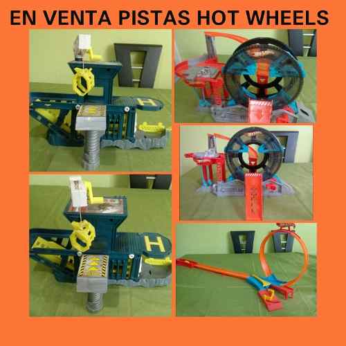 Pista Y Carritos Hot Wheels