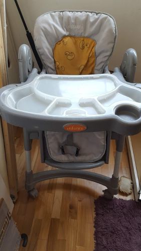 Silla De Bebe Unisex Para Comer Marca Infanti